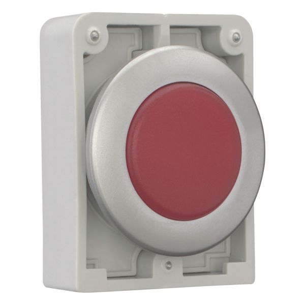 M30C-FL-R Indicator light, RMQ-Titan, Flat, Red, Metal bezel image 6