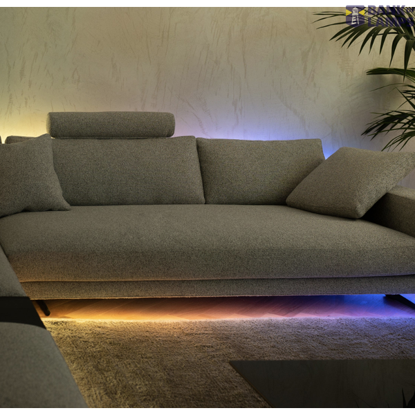 100L RGB light Line, 1,5 meter long starter, Black, BT+WiFi, Gen II, IP20, Plug C image 4