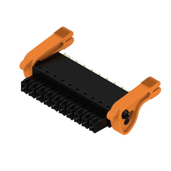 PCB plug-in connector, female plug, 3.81 mm, Number of poles: 10, 180°, PUSH IN with actuator, Clamping range, max. : 1.5 mm², Box image 4