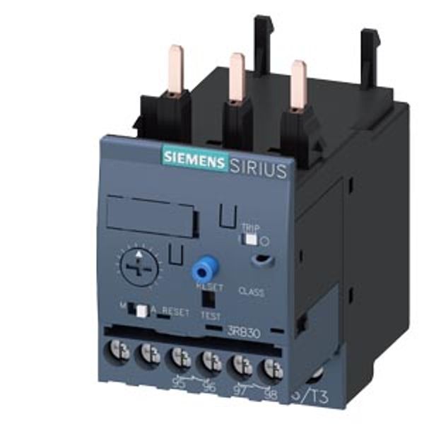 Overload relay 0.1-0.4 A motor protection S0, Class 20, contactor mounting image 1