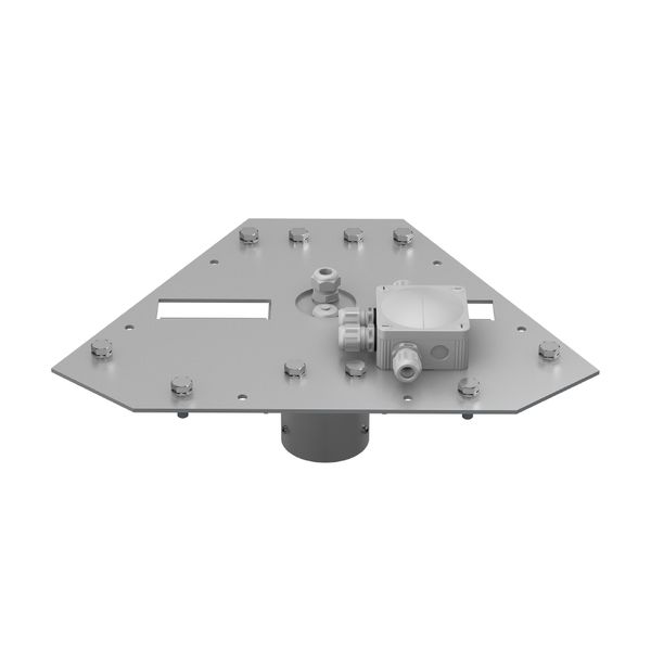Adapter L 525 B 381 H 87 colour: silver image 1