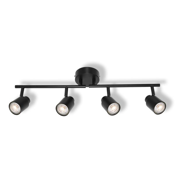 LED SPOT PRIMAL 4XGU10 BK OSRAM image 1