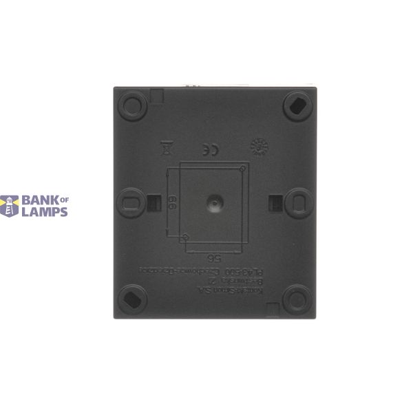 Double aerial socket type "F", (module), Simon 24, IP20/IP44, white image 1