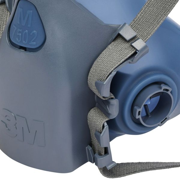 3M™ Reusable Half Face Mask, Medium, 7502 image 8