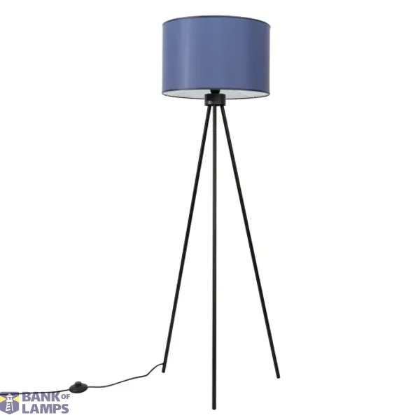 Floor lamp NEVIA navy image 1