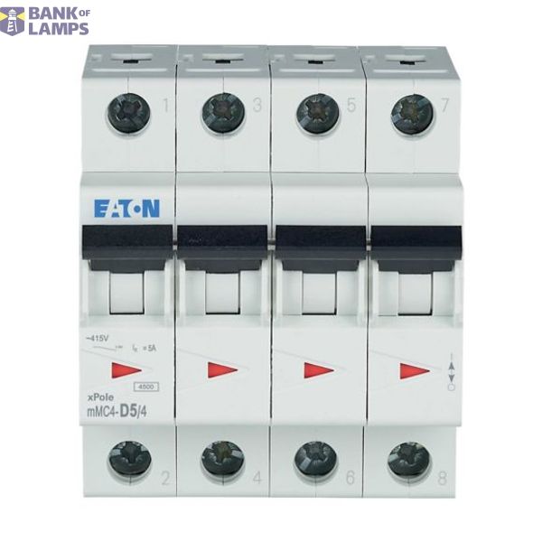 mMC4-D5/4 Eaton Moeller series xPole (Style 5) - mMC4/6/M MCB image 1
