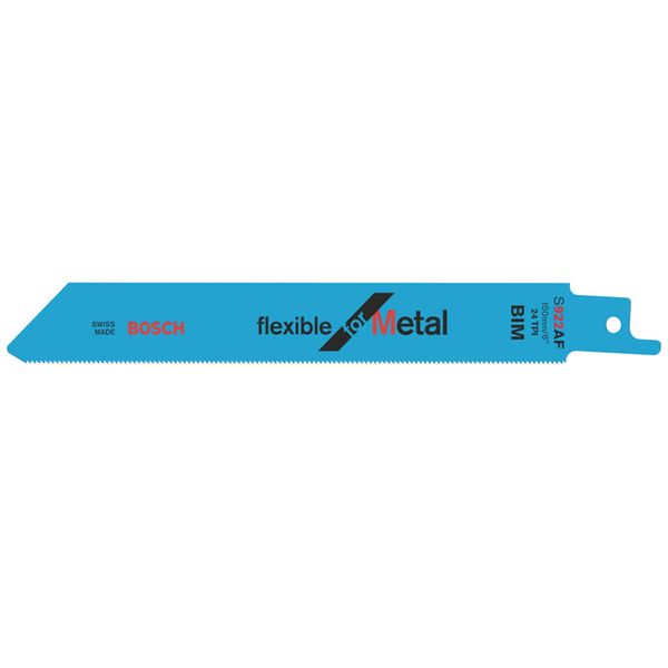 Reciprocating saw blade S 922 AF Flexible for Metal 2 pcs. image 1