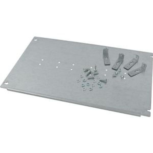 XMG031206MV Mounting plate, +mounting kit, for GS00, vertical, 3p, HxW=300x600mm image 4