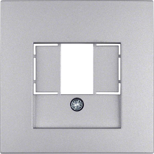 Centre plate TAE cut-out, push-out, B.7, al., matt, lacq. image 1