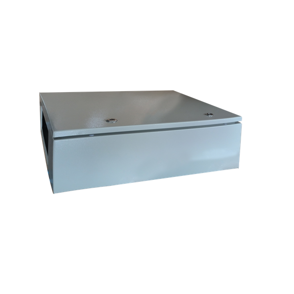 Metal box IP66, 1000*1000*250mm, 1.5mm cold-rolled steel, Mounting plate*2.0mm Galvanized Sheet image 1