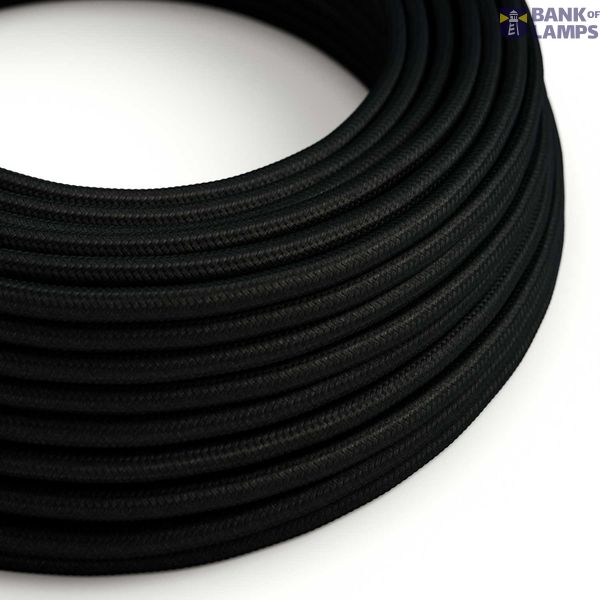 UV resistant electric cable with Black SM04 fabric lining for outdoor use - Compatible with Modulair Outdoor IP65 image 1