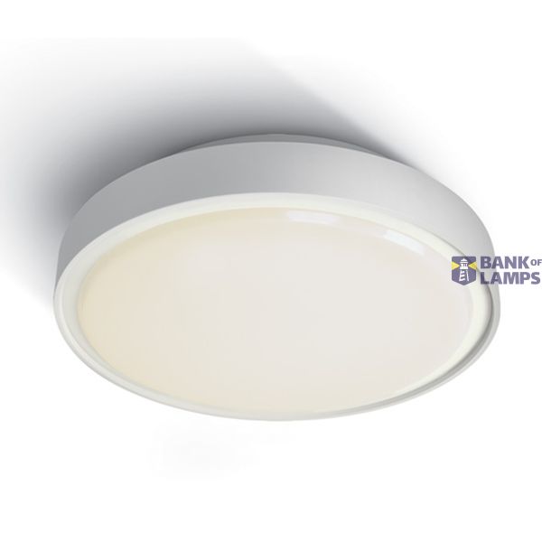 WHITE IP65 2xE27 12W image 1