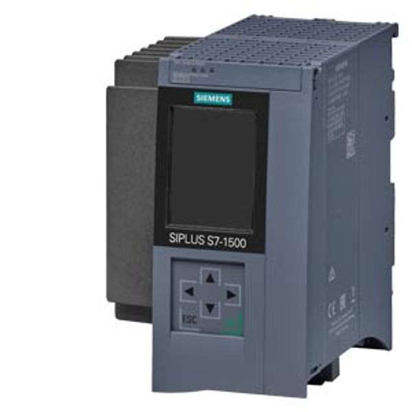 SIPLUS S7-1500 CPU 1516F-3 PN/DP RAIL OT4: -40...+70°C ST1/2: 85°C for 10min with Conformal Coating based on 6ES7516-3FN02-0AB0 1.5 MB work memory and image 1
