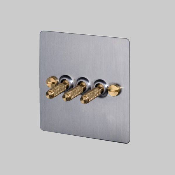 3G TOGGLE / CROSS / STEEL / BRASS image 1