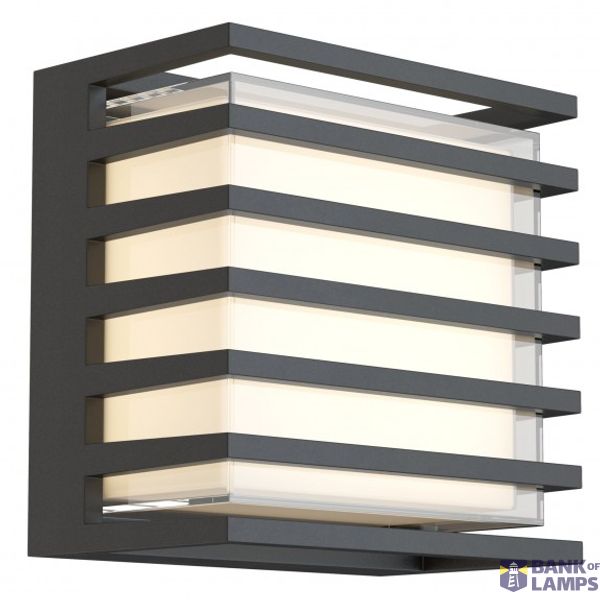 Outdoor Downing Street Wall Lamp Black image 4