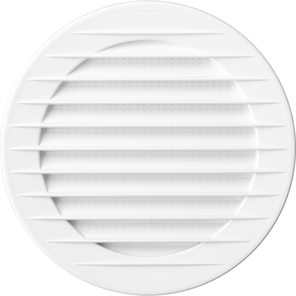 round grille white 125 image 1
