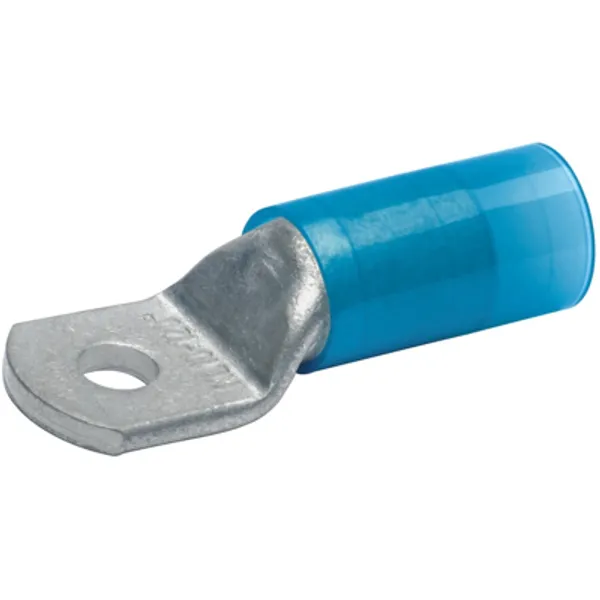 Insulated tube cable lug, 16 mm², 6.5 mm, M6, blue, 603R6 image 1