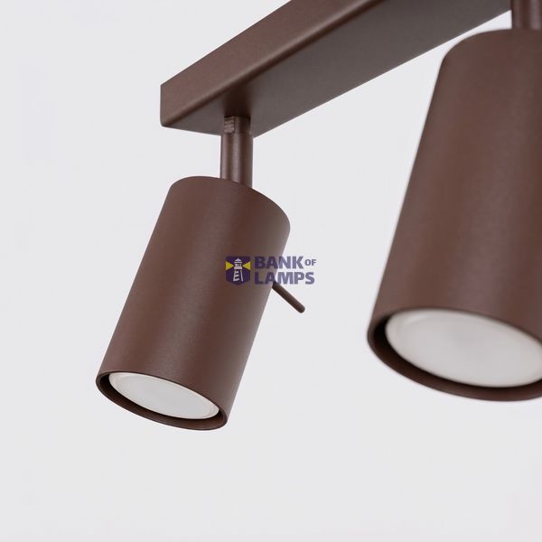 Ceiling lamp RING 2 brown image 6