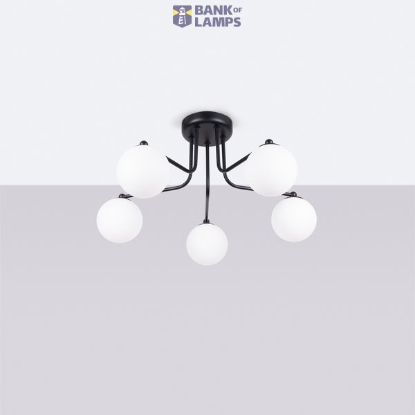 ASTRAL 5 BLACK CHANDELIER 5XG9 image 7