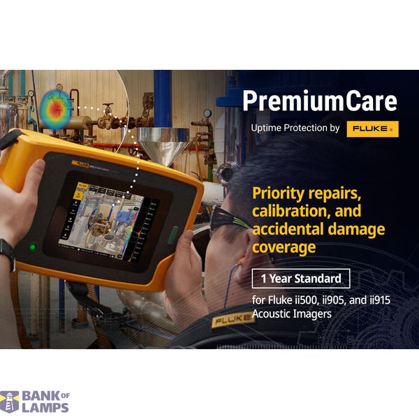 FPC1S-II905-1 1 year of Premium Care Standard for Fluke ii905 Acoustic Imager image 2