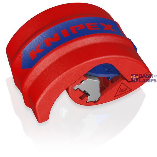 KNIPEX 90 22 10 V01 BiX® with corrugated pipe cutting insert Corrugated Pipe Cutter 72 mm image 1