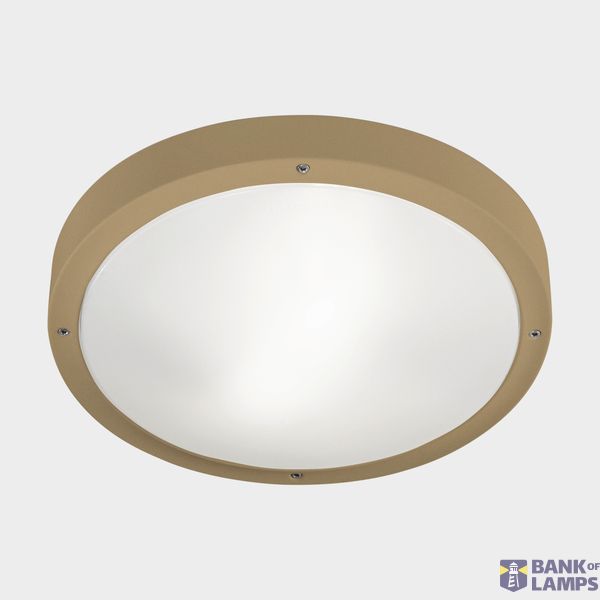 Ceiling fixture IP66 BASIC E27 E27 15;15W Gold image 1