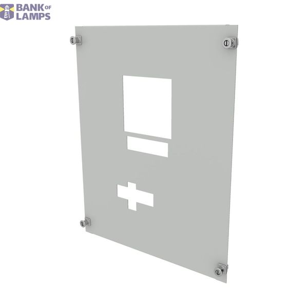 ProfiSNAP Front Plate, for enclosure width 400mm, H=400mm, prepared fo image 1