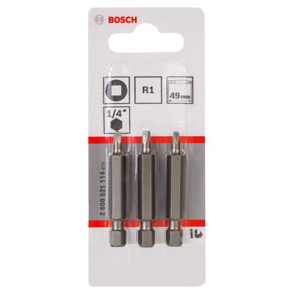 Screwdriver bit Extra Hard R1, 49 mm 3 pcs. image 2