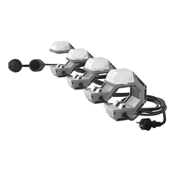 RoBust LED Line 4X8W 5000K Grey 11.5M image 2