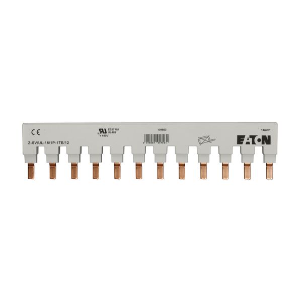 Z-SV/UL-16/3P-3TE/6 Block busbar 3Ph., 6HP, for FAZ-NA, FAZ-RT image 2