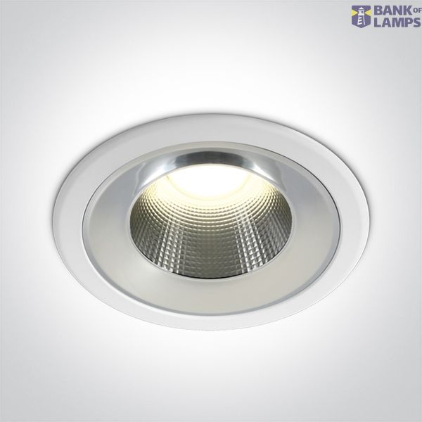 WHITE 25W IP54 CW 230V DARK LIGHT image 1