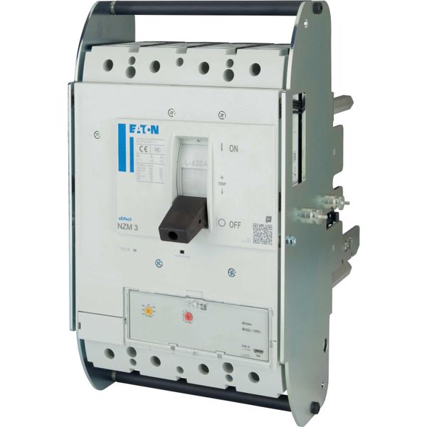 NZMH3-4-AX630-AVE NZM3 PXR10 circuit breaker, 630A, 4p, withdrawable unit image 12