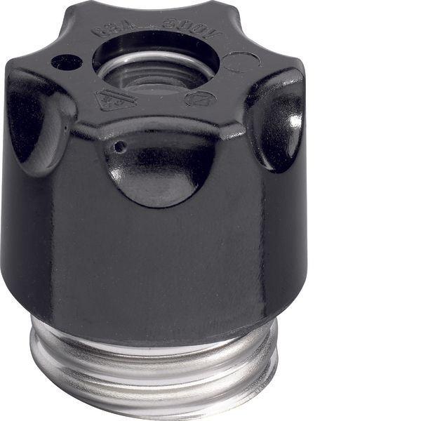 Fuse-carrier DIII E33 63A plastic selable with voltage testing whole image 1