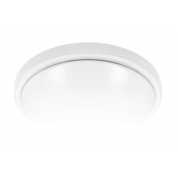 LED luminaire ROSALI, 24 W, 1920 lm, 4000K, AC180-250V, PF>0.5, IP44, Ø340 mm, round, white image 1