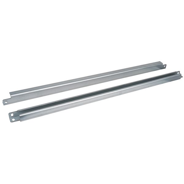 Cable fixing bars (pair) for 400 mm wide enclosures image 1
