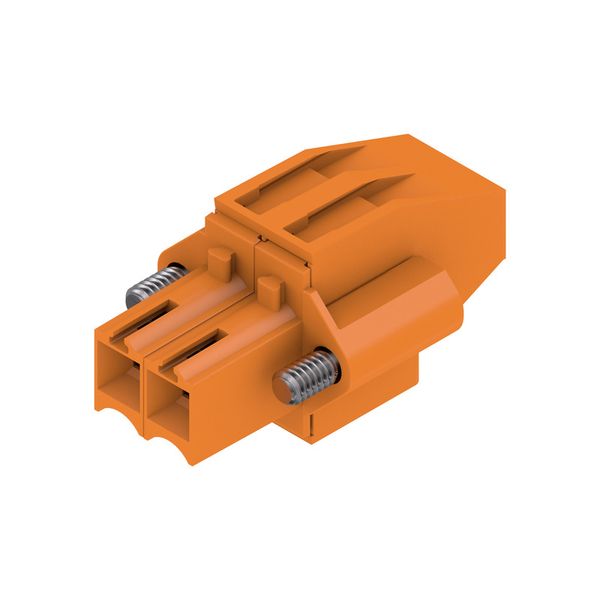 PCB plug-in connector, female plug, 3.50 mm, Number of poles: 2, 270°, Clamping yoke connection, Clamping range, max. : 1.5 mm², Box image 2