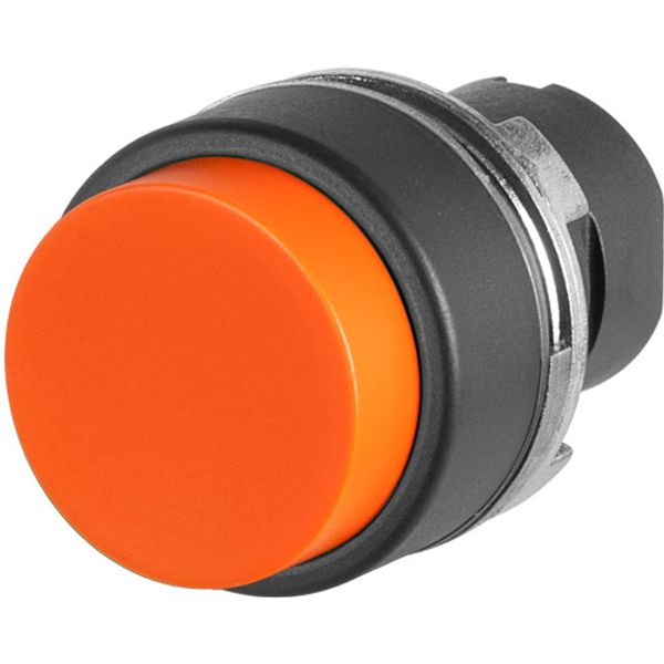 Projecting push-button, orange image 1