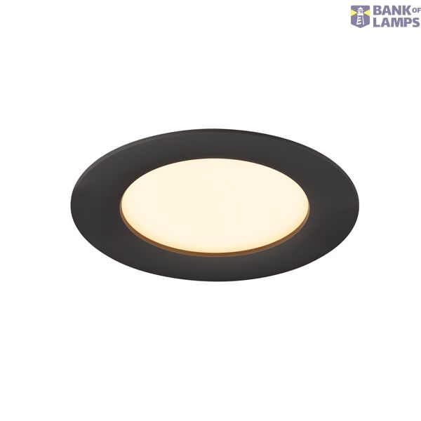DOWNLIGHT V 100, flat cover black image 3