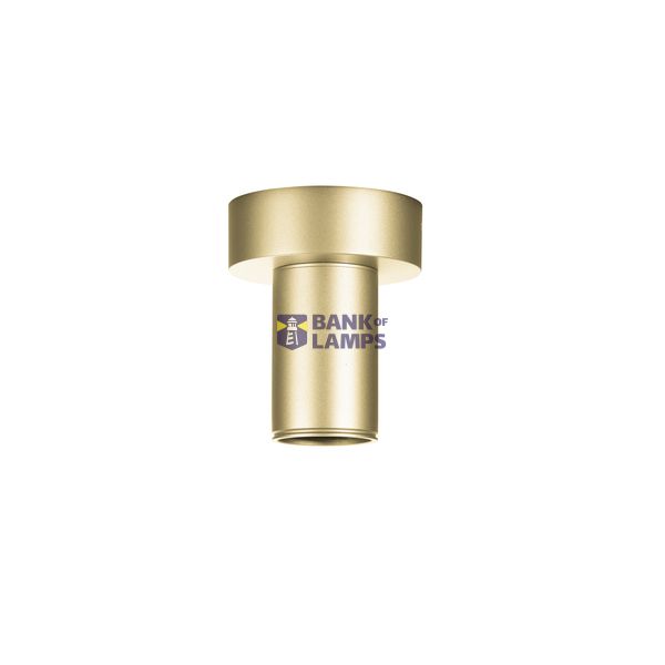 FITU CL E27, Indoor surface-mounted ceiling light, soft gold, max. 60W image 1