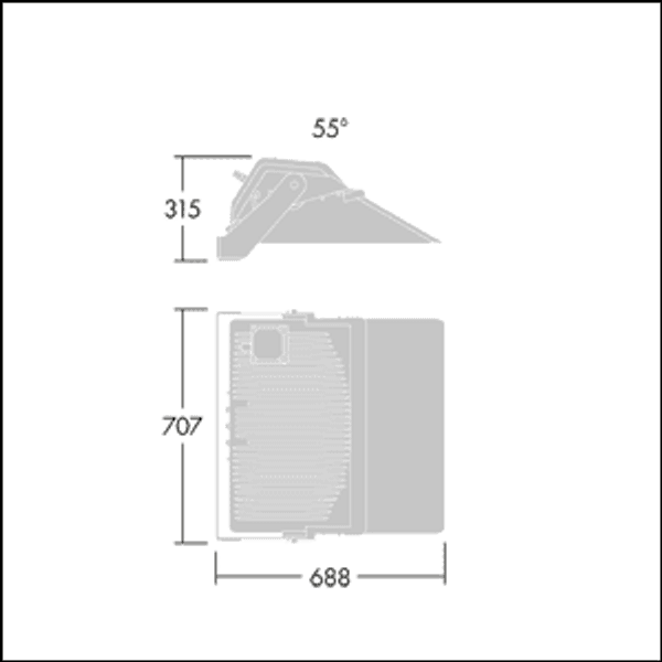 CHAMPION 264L-740 V1 VSP ANT - LED Floodlight image 2