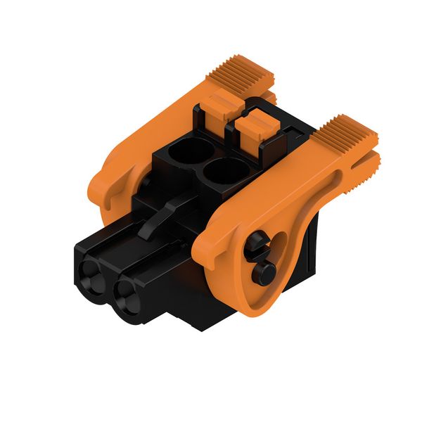 PCB plug-in connector, female plug, 5.08 mm, Number of poles: 2, 90°, PUSH IN with actuator, Clamping range, max. : 3.31 mm², Box image 1