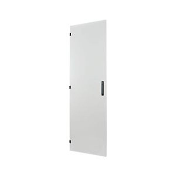 XLSD5S144 Section door, closed IP55, left or right-hinged, HxW = 1400 x 425mm, grey image 2
