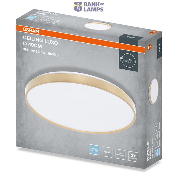 CEILING LUXO 36W 865 IP20 GD OSRAM image 1