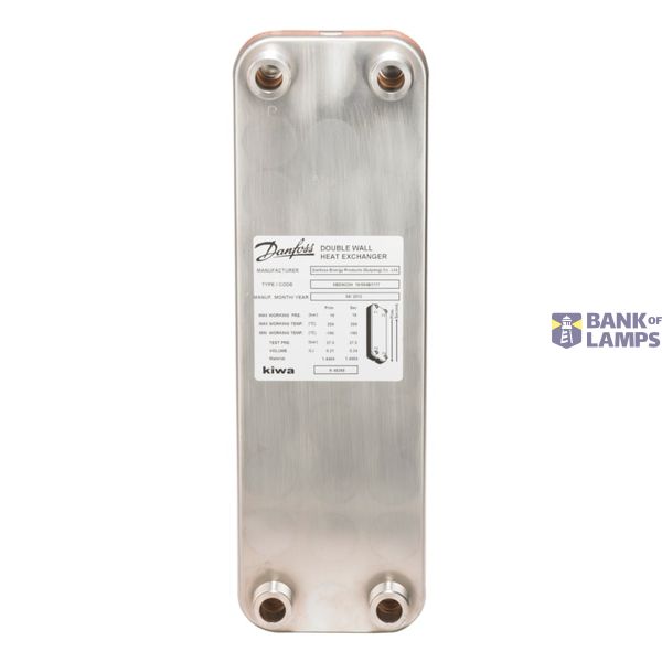 Micro Plate heat exchanger, XBDW22H-1, Number of plates: 20 image 1