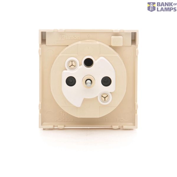 Double two way switch with LED indicator light, 10AX, champagne matt image 1