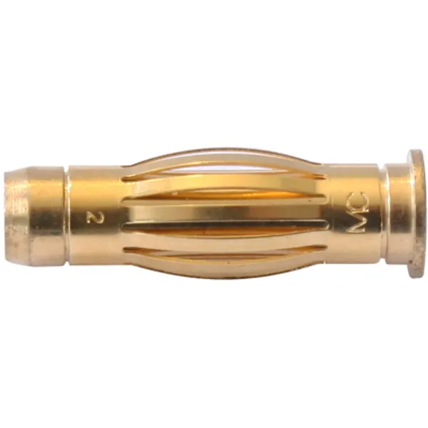 4 mm panel plug, screw connection, mounting Ø 4 mm, 22.1054 image 1