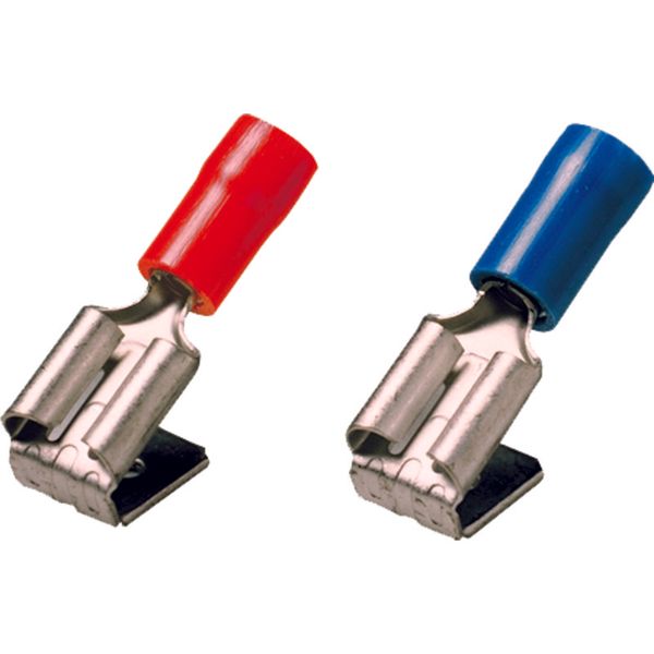 cable lug, terminal end,Insulated cable connector,1 mm²,0.5 mm² - 1 mm²,red image 1