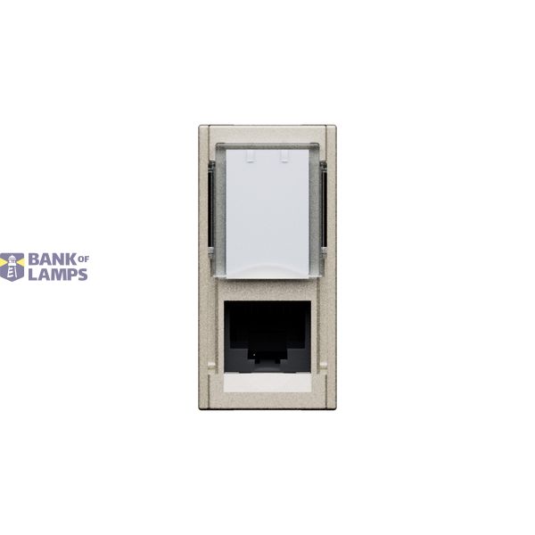 BTNET - L.NOW RJ45 TOOLLESS UTP CAT5E CHAMPAGNE image 1