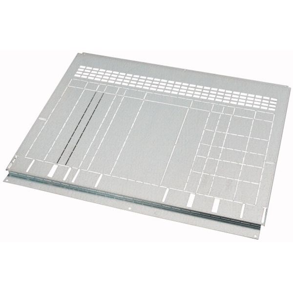 XPI26BMCB0611 Partition, circuit breaker, IZM26, devices area/busbar area, HxW=600x1100mm image 1