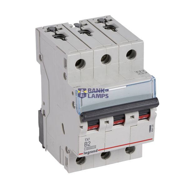 MCB TX³ 10000 - 3P - 400 V~ - 2 A - B curve image 2